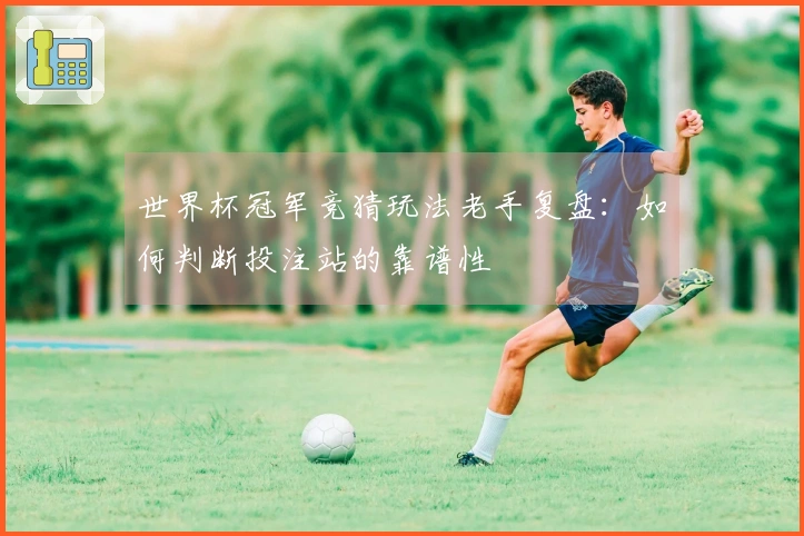 世界杯冠军竞猜玩法老手复盘：如何判断投注站的靠谱性